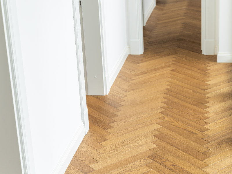 Klojimo raštas - Herringbone, Spalva - Light Walnut